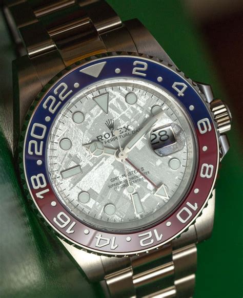 rolex datejust 31mm meteorite|Rolex pepsi meteorite dial.